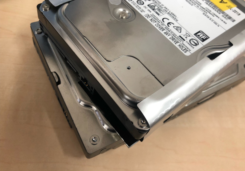 データが壊れたHDD