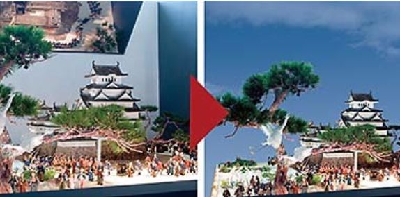 姫路城切り抜き